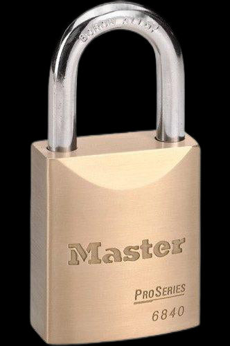 Cadenas en laiton massif Master Lock Pro Series(MD) (recléables)
