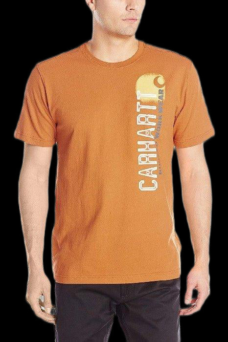 T-SHIRT CARHARTT MADDOCK ORANGE GR MEDIUM