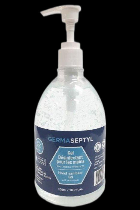 GERMASEPTYL, assainisseur à mains en gel avec pompe