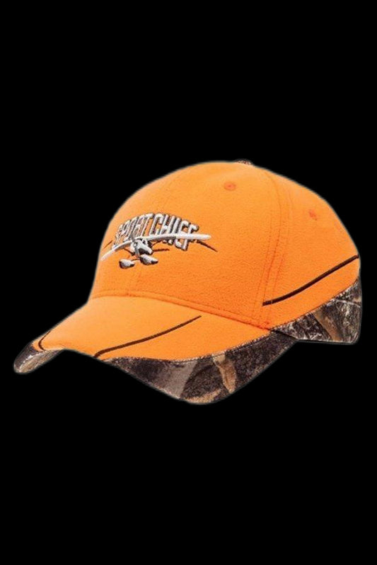 CASQUETTE SPORTCHIEF ORANGE CAMO