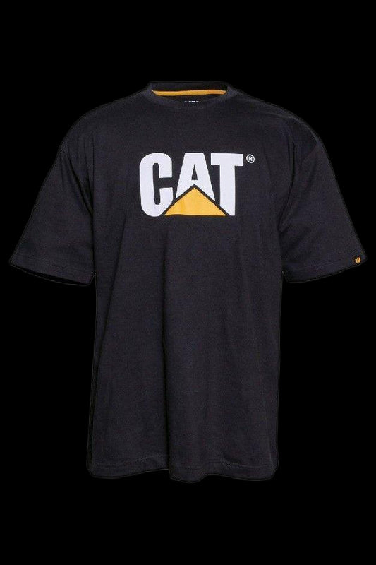 T-SHIRT CAT MANCHE COURTE NOIR GR:2XL