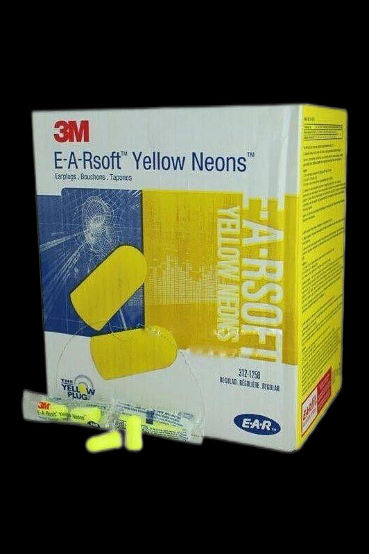 Bouchons d'oreilles E-A-Rsoft, Yellow Neon & Blasts 312-1250
