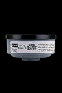 Protection Respiratoire Cartouche filtrant gaz/acide North N7500