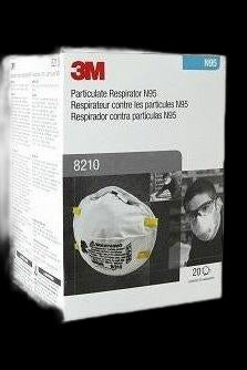 Masque antipoussière haute qualité N95 8210