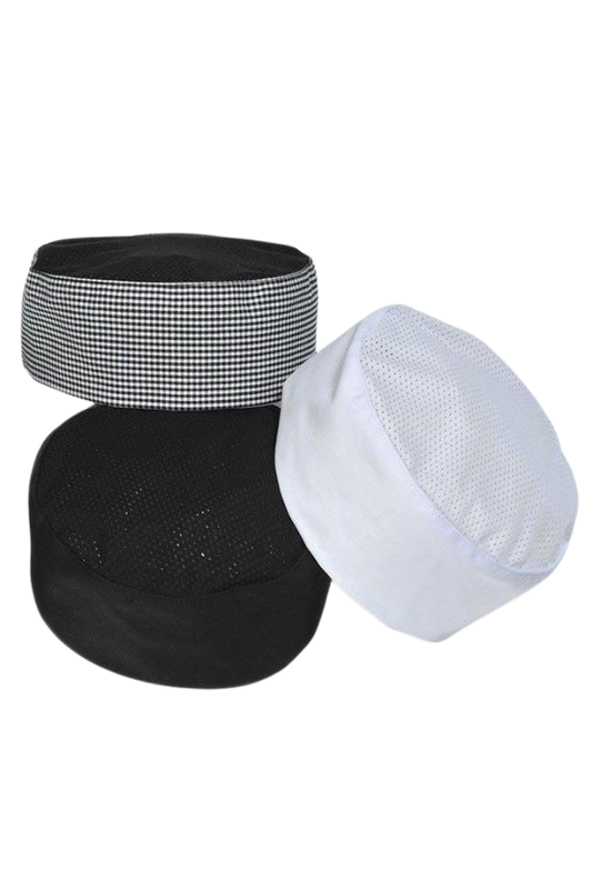 Cook hat with mesh CF460