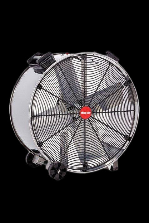 Ventilateur tambour en acier inoxydable à entraînement direct