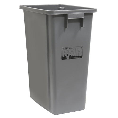 Bac à déchets et de recyclage, Plastique, 16 gal. US JH485