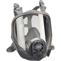 Masques complets pour respirateurs PAPR 3MMC, Élastomère/Silicone/Thermoplastique