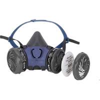 7000 Pre-Assembled Half Facepiece Respirator for Spray Paint/Pesticides, Elastomeric/Thermoplastic, Medium, SEC566