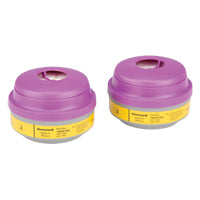 North N Series Respirator Cartridges, Gas/Vapor Cartridge, Organic Vapors/Acid Gases/P100 7583P100L