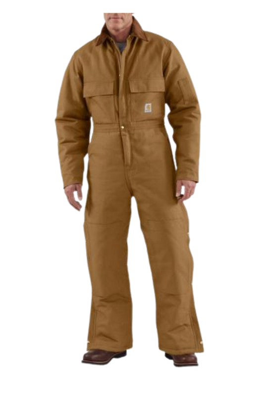 SALOPETTE CARHARTT BRUN DOUBLÉ X02BRN