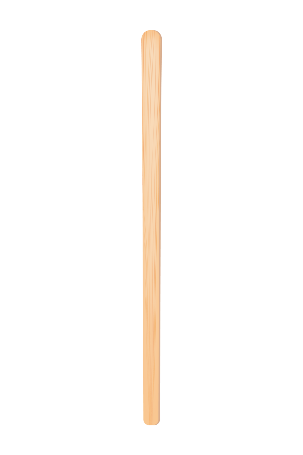 Bâton de bois pour drapeau XG4